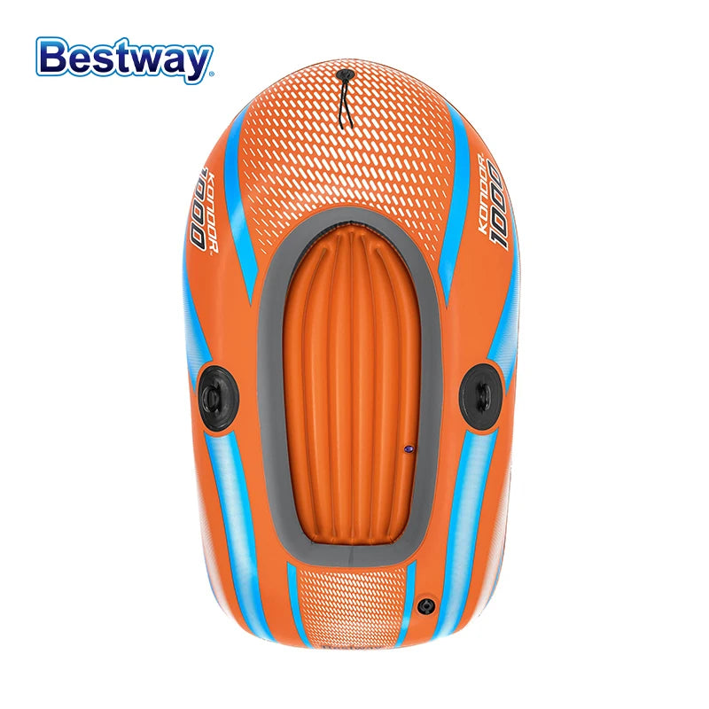 Person Heavy Duty Inflatable Kayak - Long Lasting PVC Rafting Adventure Boat for Thrilling