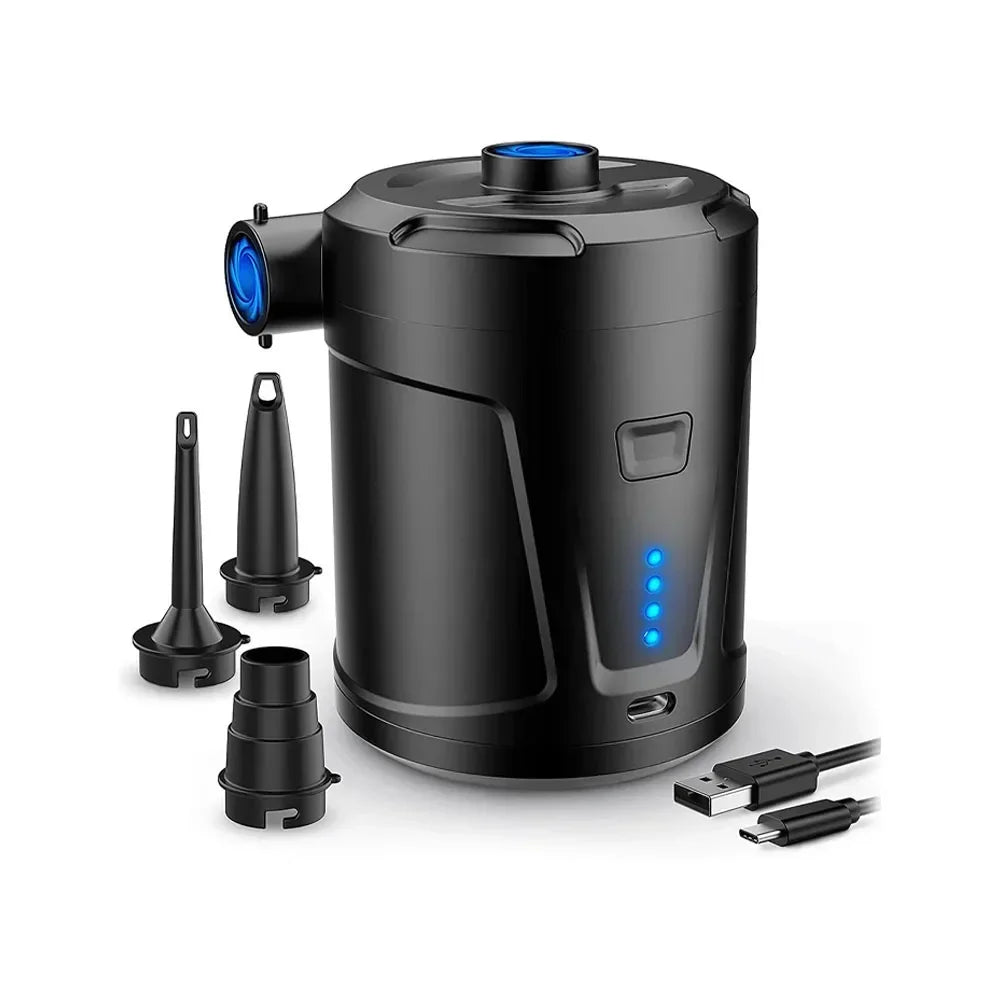 Portable Mini Air Pump – Fast Inflator for Pool Floats, Kayaks & More