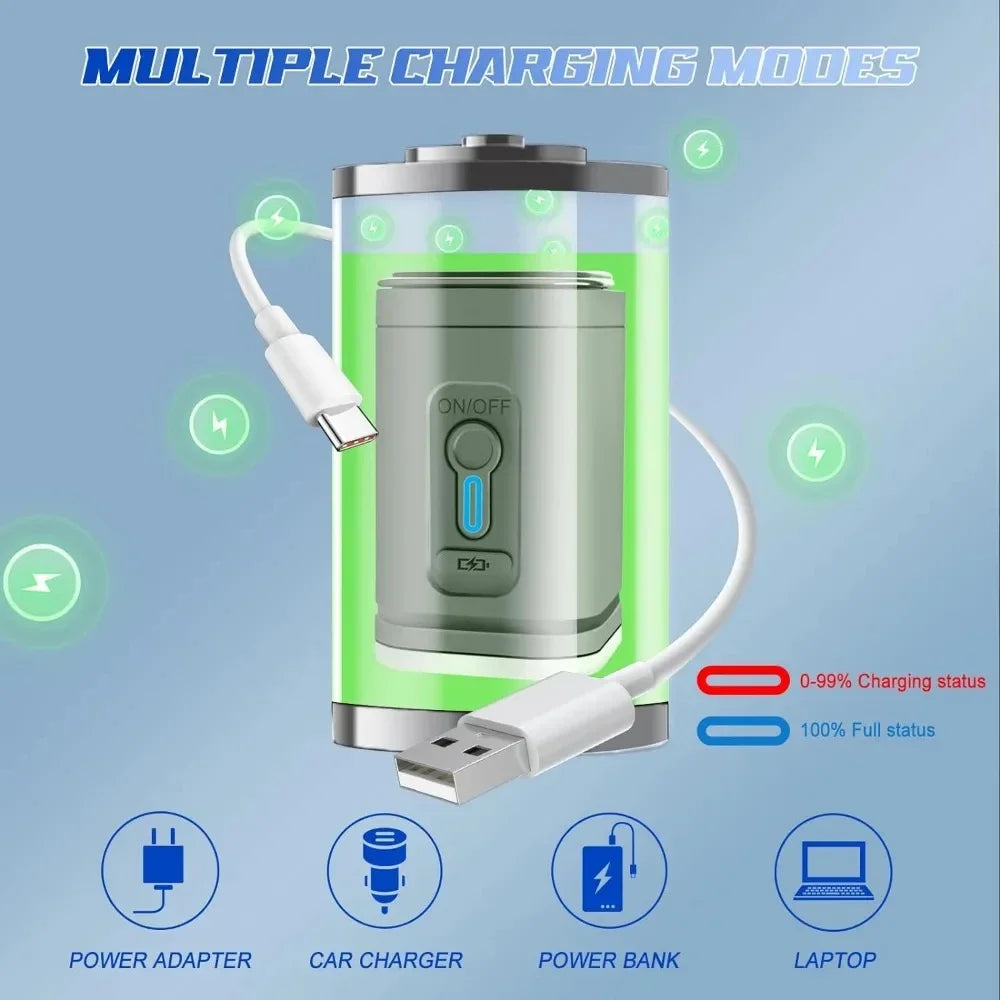 Portable Mini Air Pump – Fast Inflator for Pool Floats & Kayaks