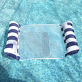 Inflatable Pool Lounge Chair – Relaxing Floating Hammock with Backrest