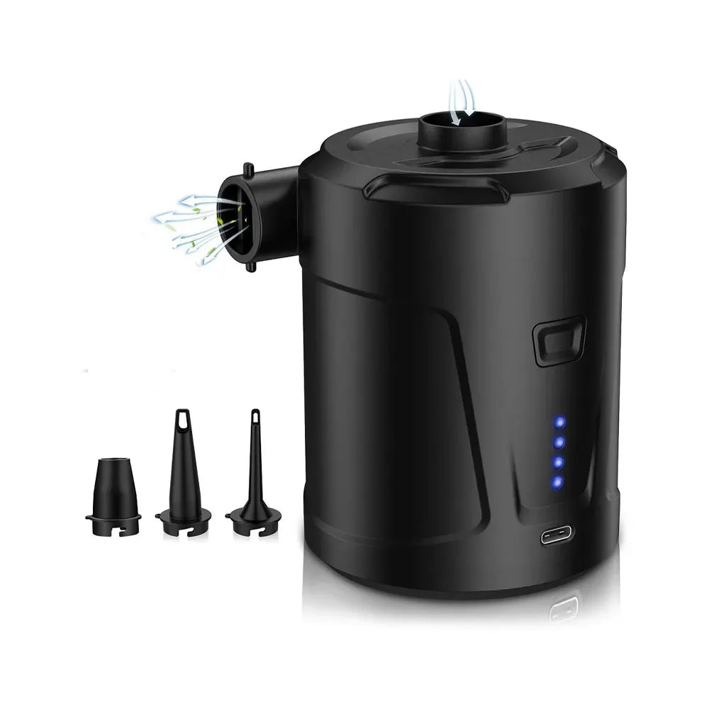 Portable Mini Air Pump – Fast Inflator for Pool Floats, Kayaks & More