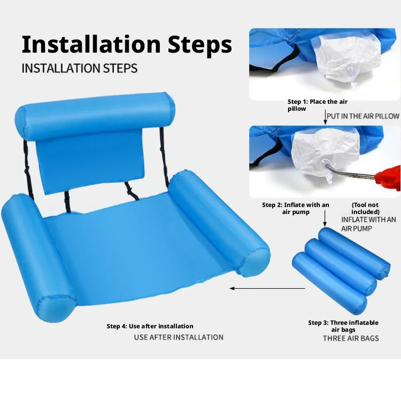 Inflatable Pool Hammock – Relaxing Summer Float
