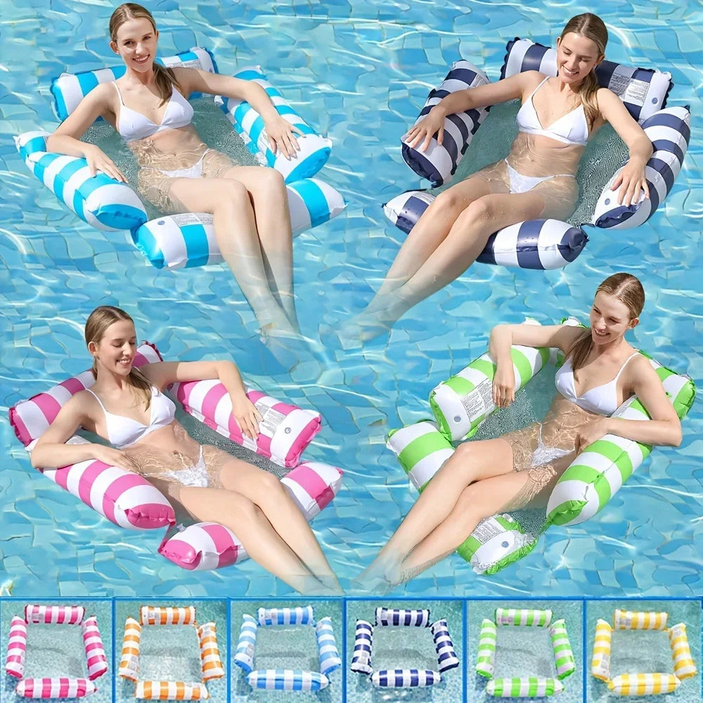 Inflatable Pool Float Hammock – Relax Anywhere